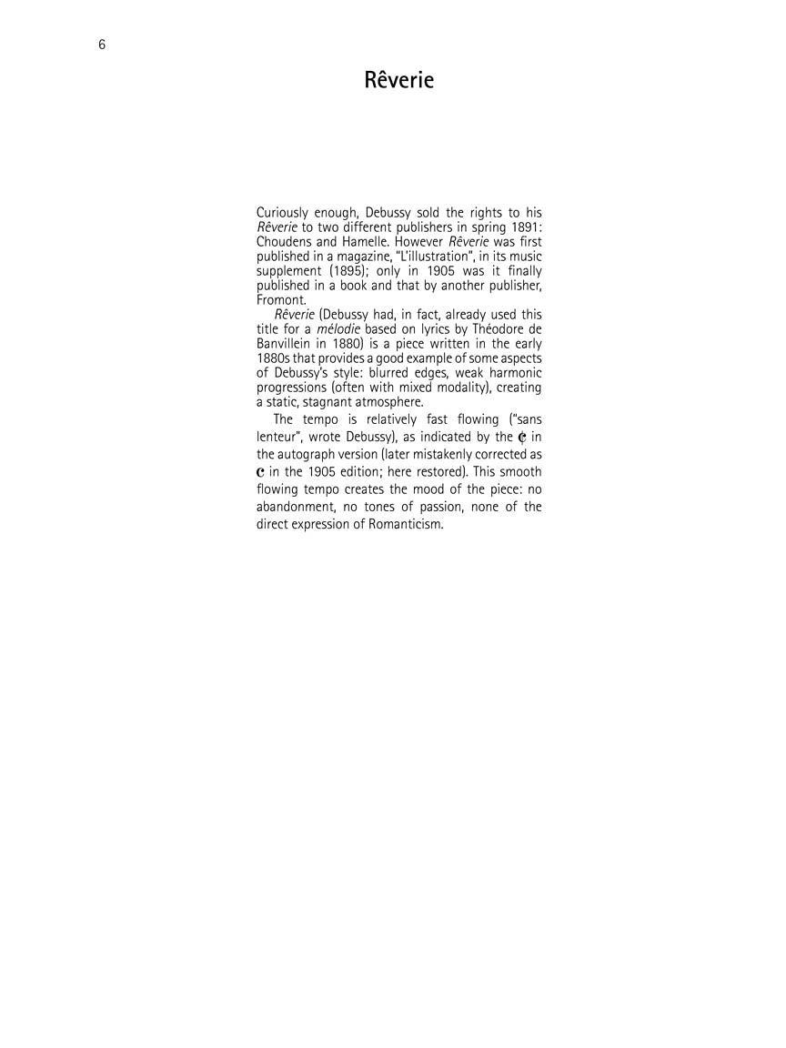 Debussy 15 Selected Piano Works