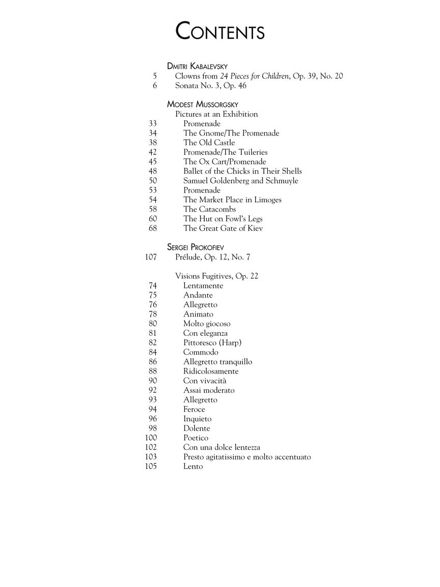 Russian Piano Album  - Schirmer's Library of Musical Classics Vol. 2115