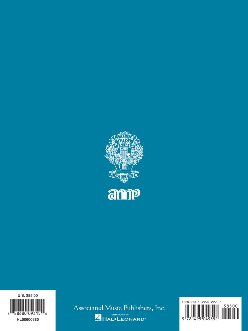 Harbison The Great Gatsby Vocal Score