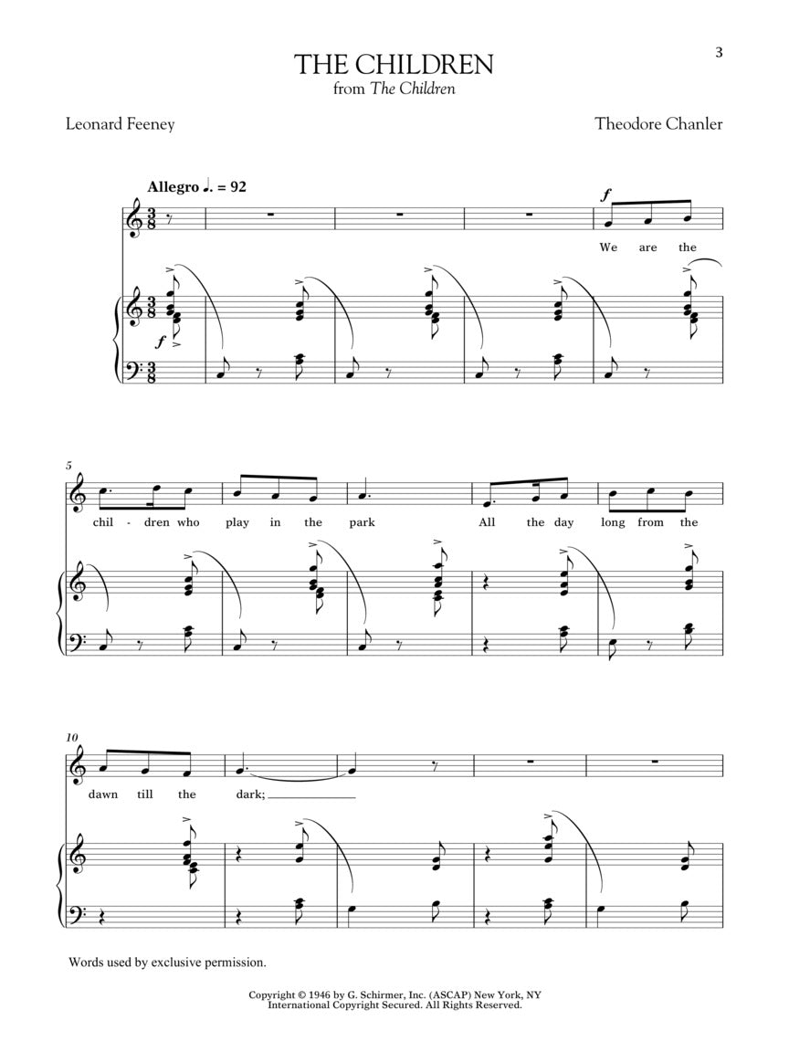 American Art Songs for the Progressing Singer