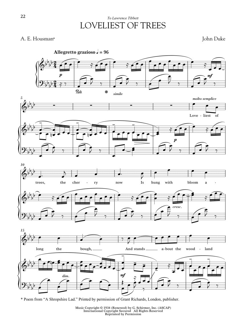 American Art Songs for the Progressing Singer