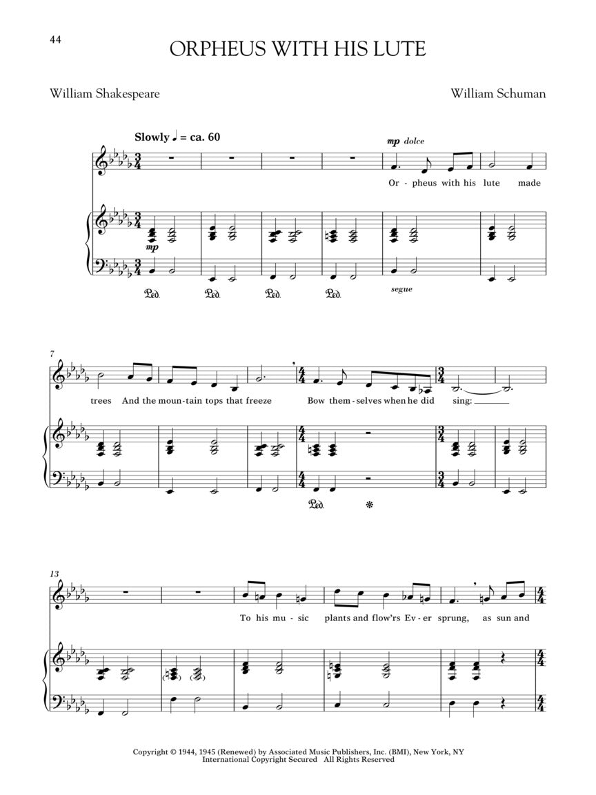 American Art Songs for the Progressing Singer