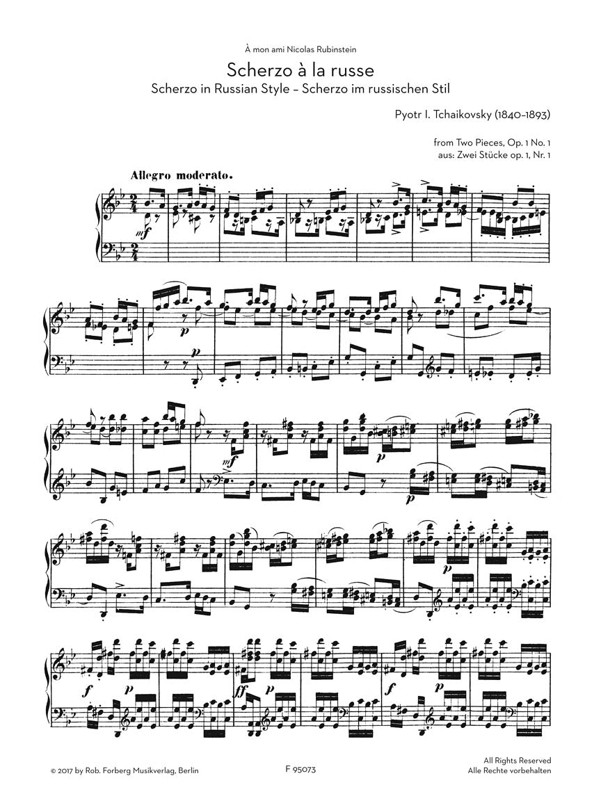 Tchaikovsky Piano Collection - 28 Selected Piano Pieces