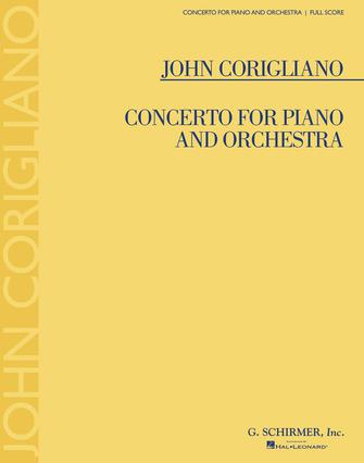 Corigliano Concerto for Piano and Orchestra Full Score