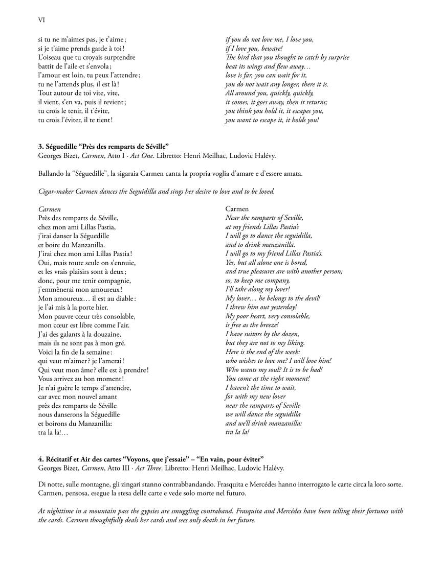 Ricordi Opera Anthology Mezzo-Soprano