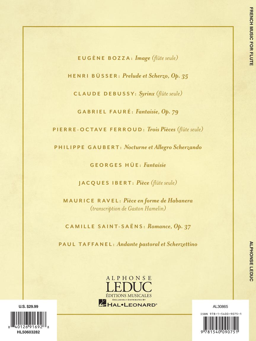 French Music for Flute