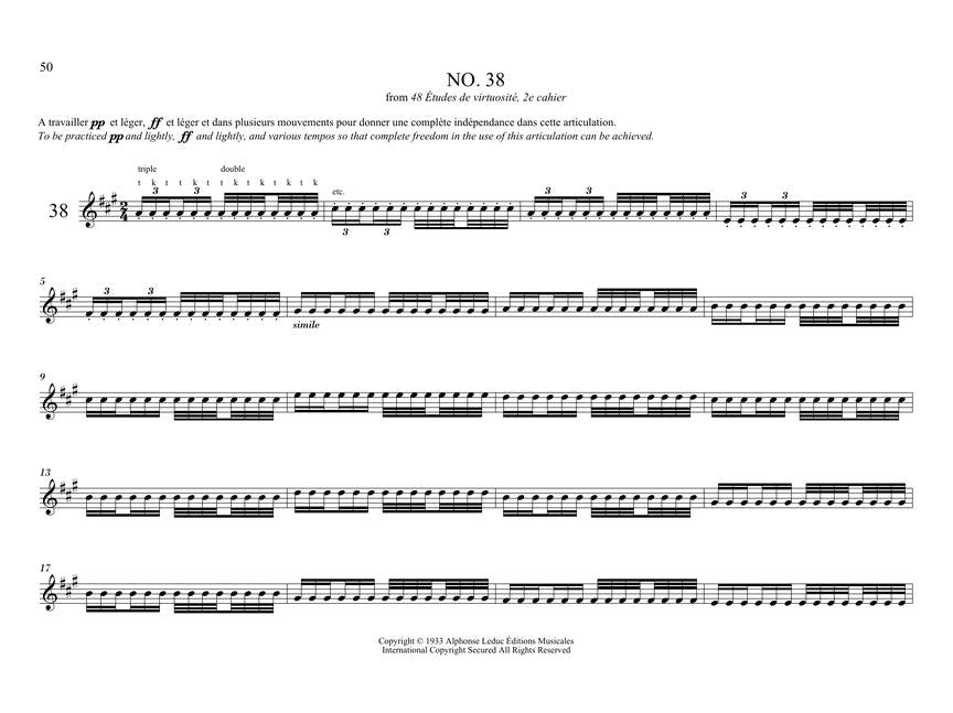 Moyse Selected Exercises for Flute