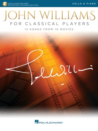Williams John Williams for Classical Players - Cello and Piano
