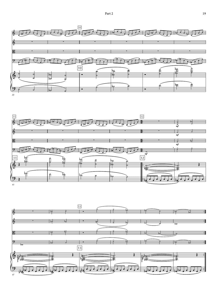 Glass Piano Quintet No. 1 “Annunciation” for Piano Quintet