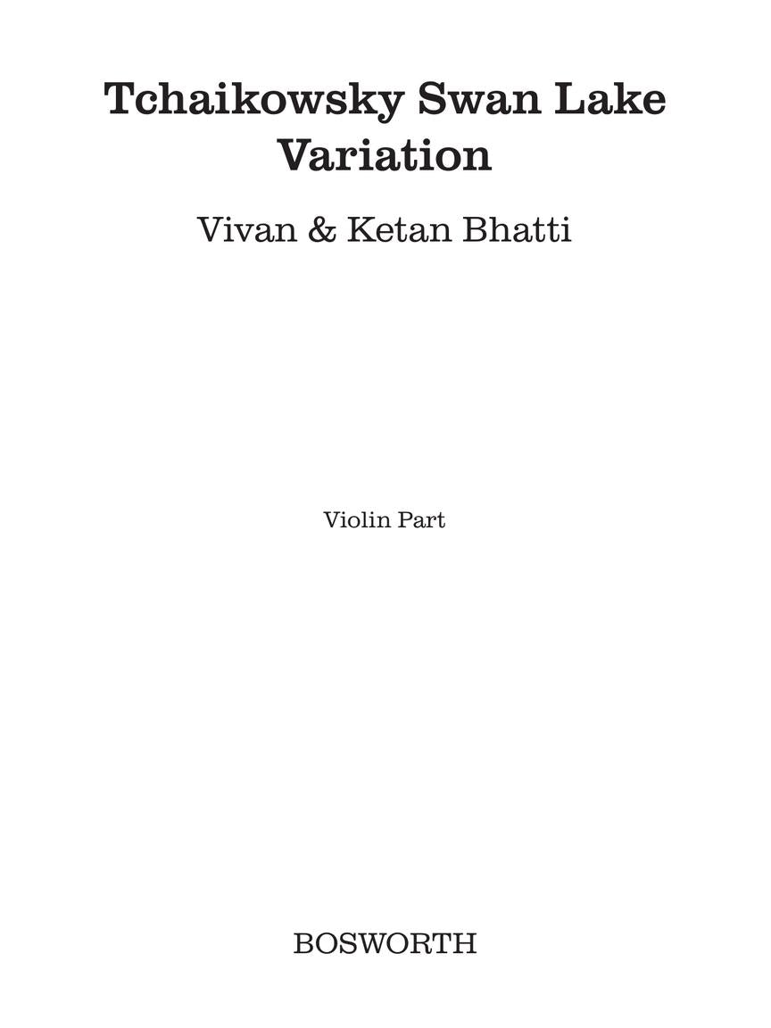 Bhatti Tchaikovsky Swan Lake Variation for Violin and Piano