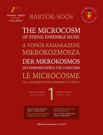 Bartok The Microcosm of String Ensemble Music 1: Elementary (1st Position)