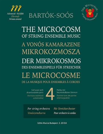Bartok The Microcosm of String Ensemble Music 4: Advanced