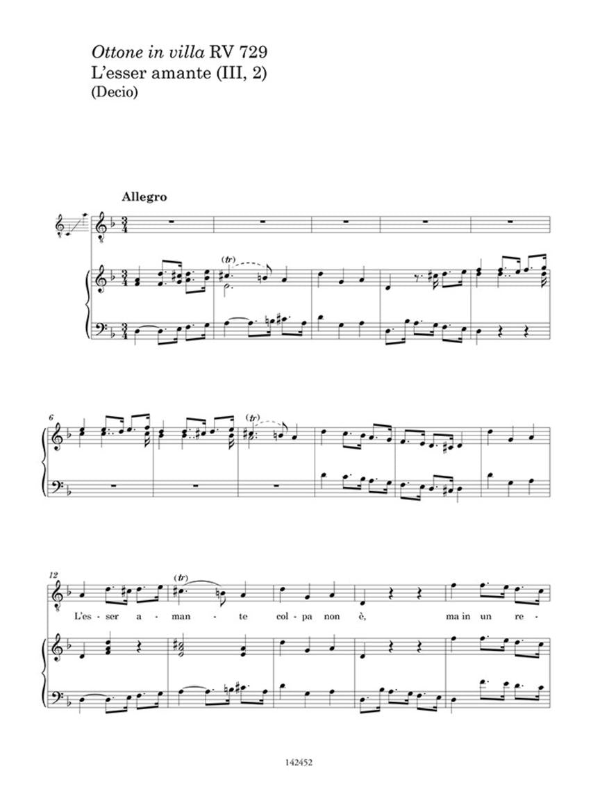 Vivaldi: Vivaldi Album - 12 Selected Arias for Tenor with Piano