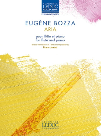 Bozza: Aria for Flute and Piano