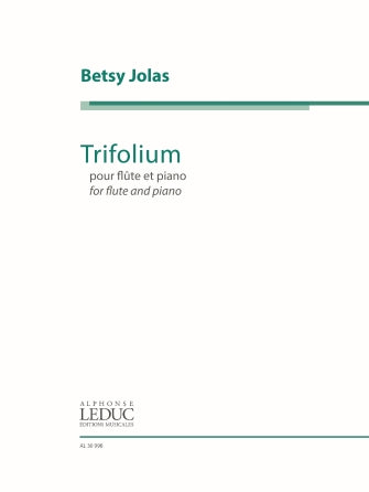 Jolas: Trifolium for Flute and Piano