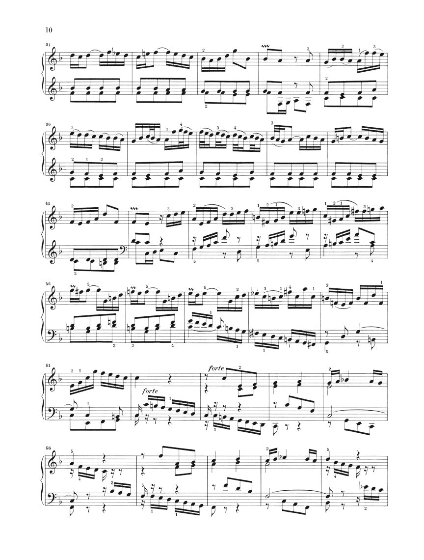 Bach Italian Concerto, French Overture, Four Duets, Goldberg Variations