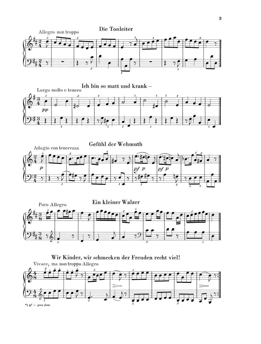 Easy Piano Pieces - Classic and Romantic Eras - Volume 1