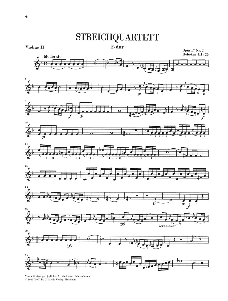 Haydn String Quartets Volume 3