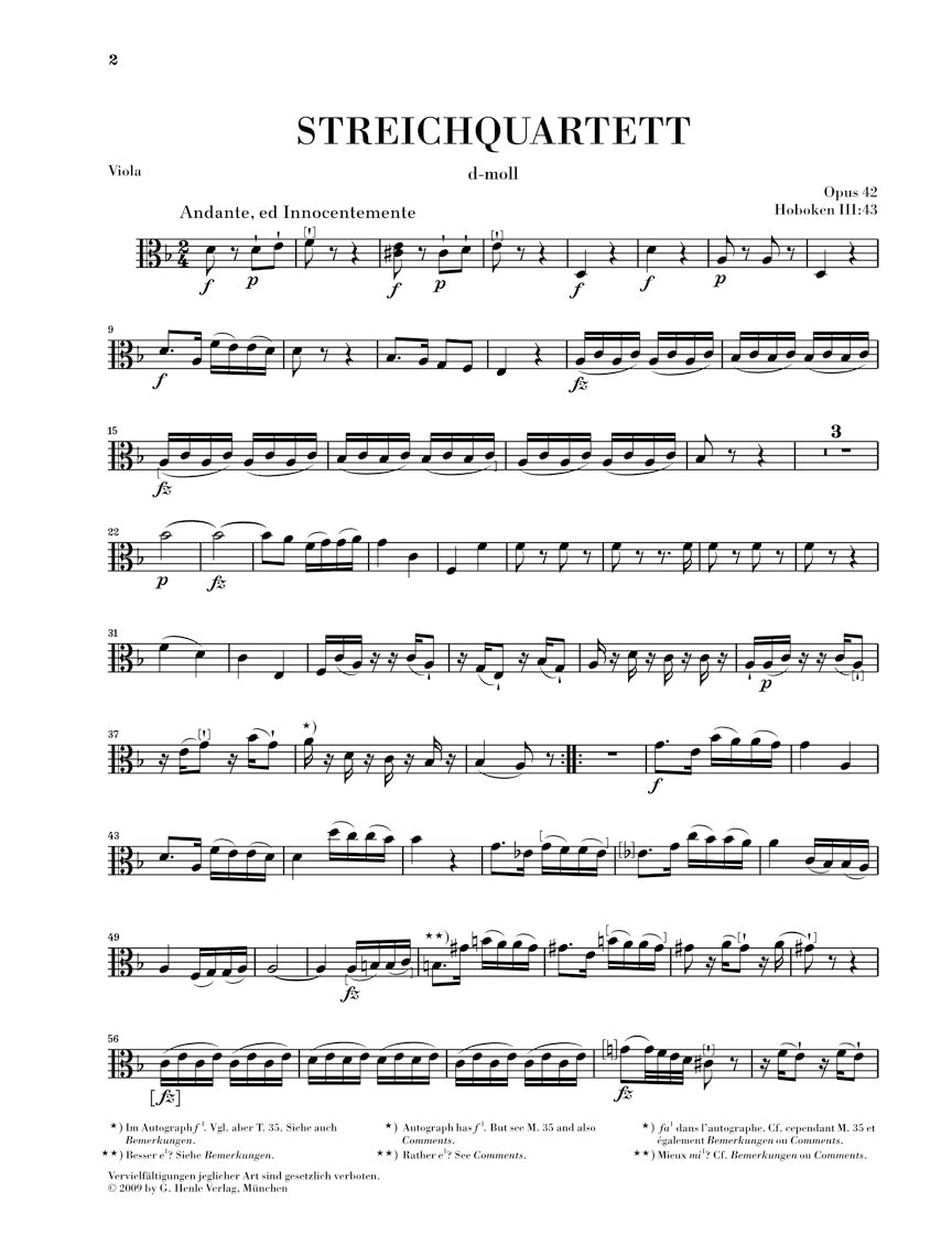 Haydn String Quartets Volume 6 Opus 42 and Opus 50 (Prussian Quartets)