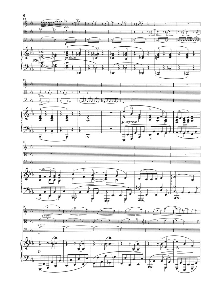 Brahms Piano Quartet in C minor Opus 60