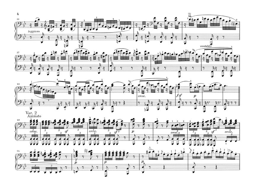 Mendelssohn Works for Piano Four-Hands