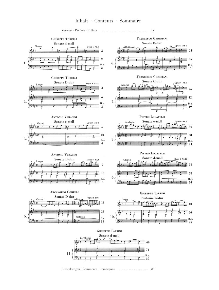 Italian Violin Music of the Baroque Era - Volume 1