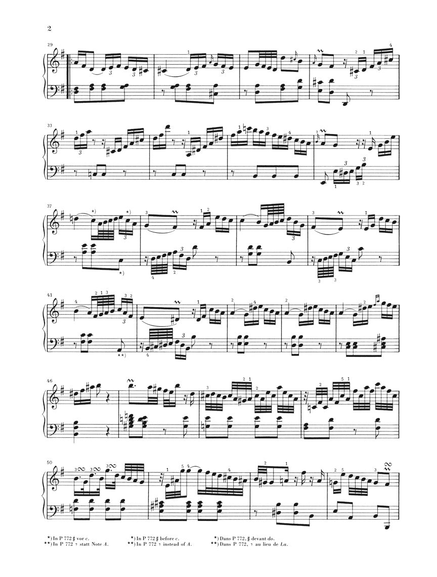 C. P. E. Bach Selected Piano Sonatas - Volume 1