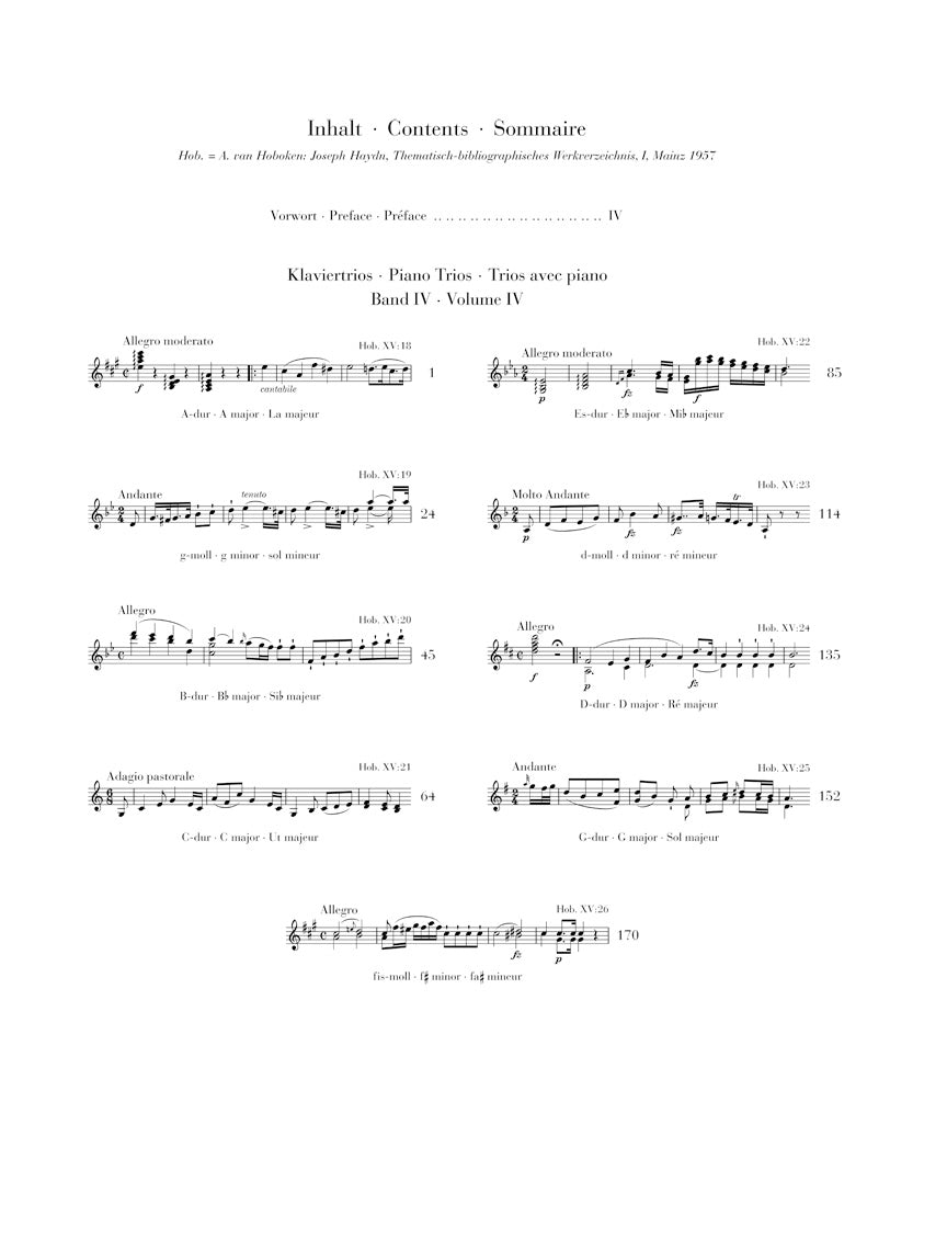 Haydn Piano Trios Volume 4