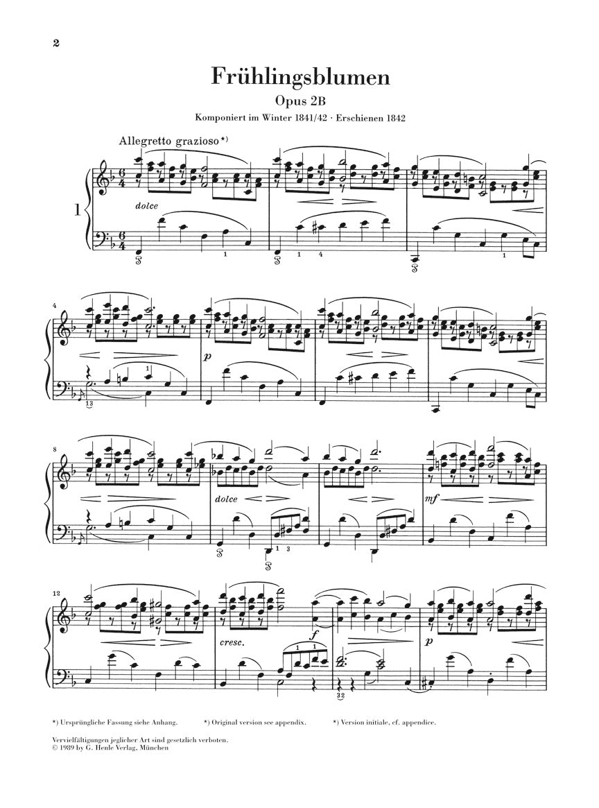 Gade Selected Piano Pieces