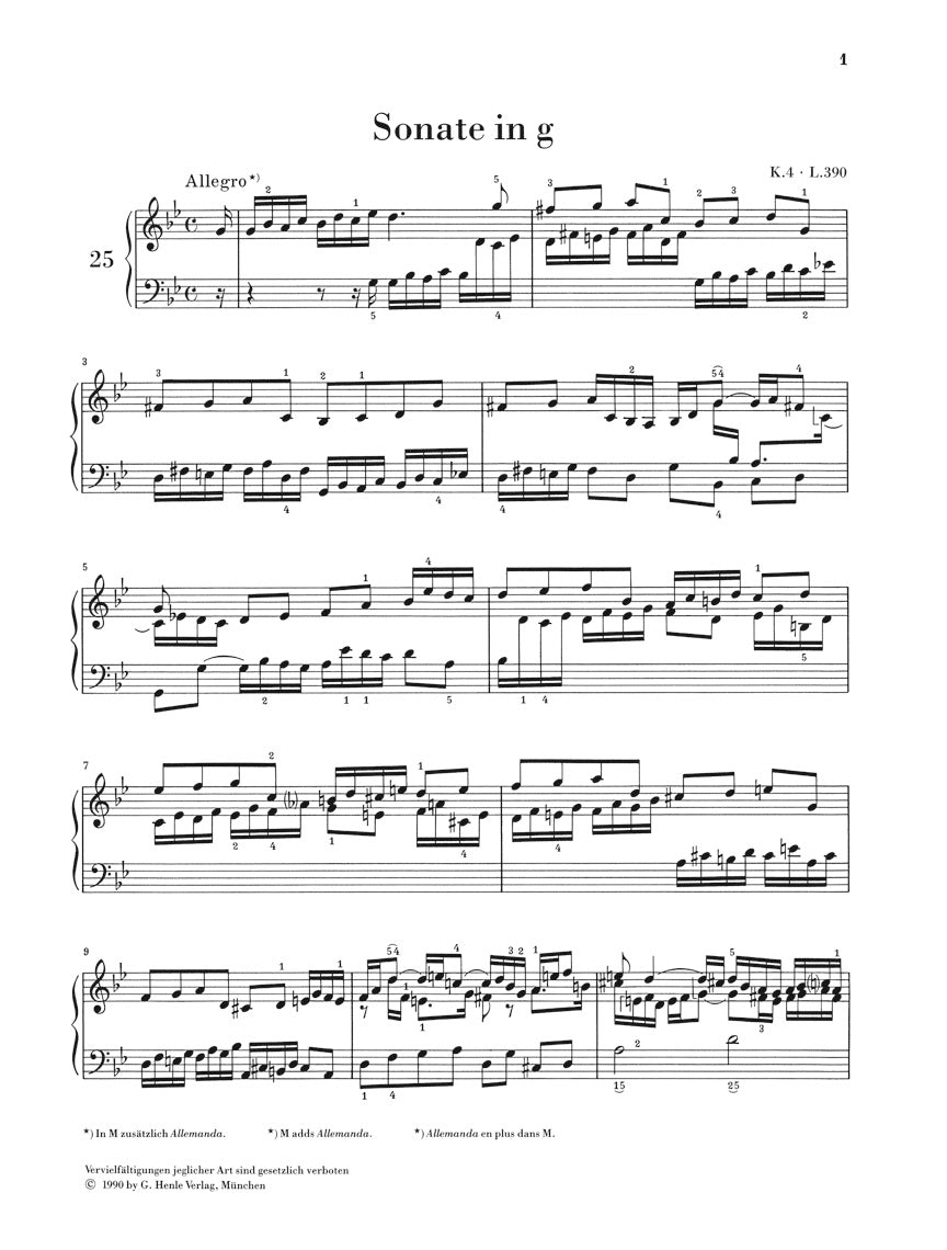 Scarlatti Selected Piano Sonatas Volume 2