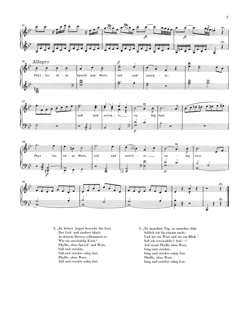 Haydn Songs for Voice and Piano