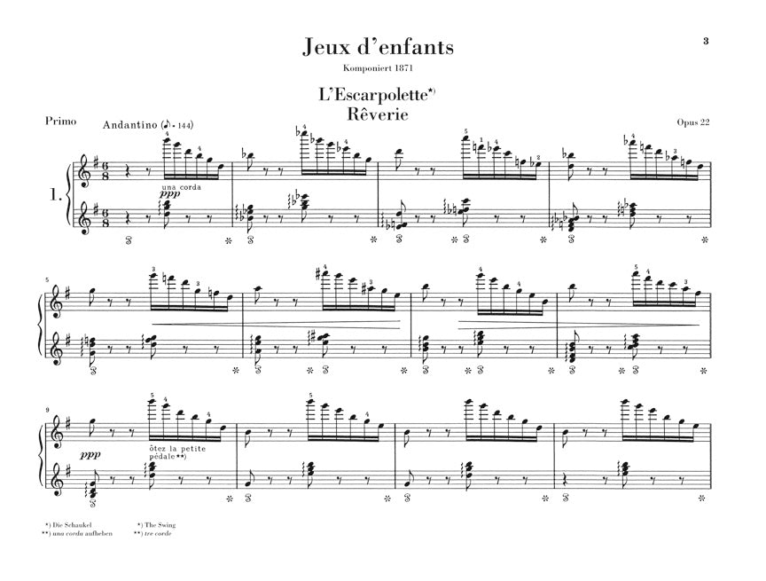 Bizet Jeux d'Enfants Op. 22