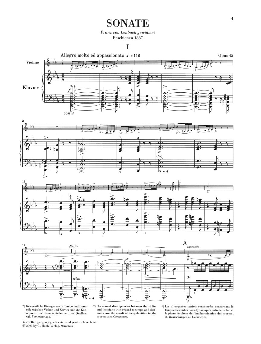 Grieg: Violin Sonata in C minor, Op. 45