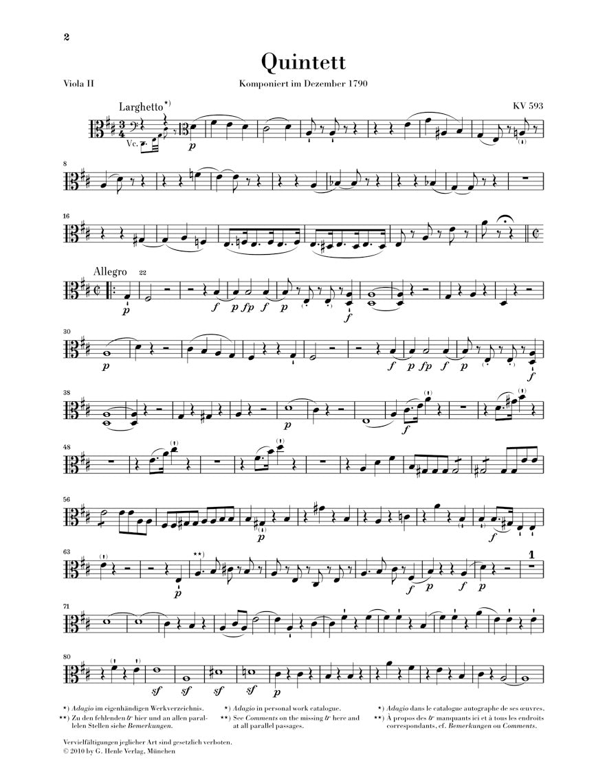 Mozart String Quintets Volume 3