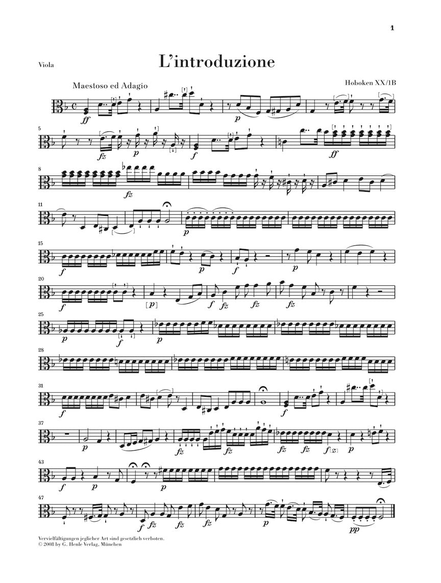 Haydn Seven Last Words of Christ Arrangement for String Quartet