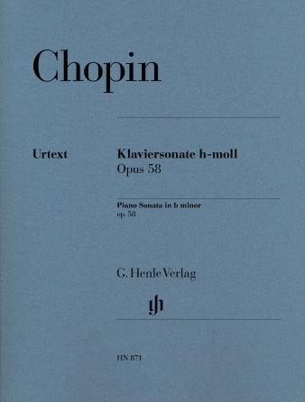 Chopin Piano Sonata in B Minor, Op. 58