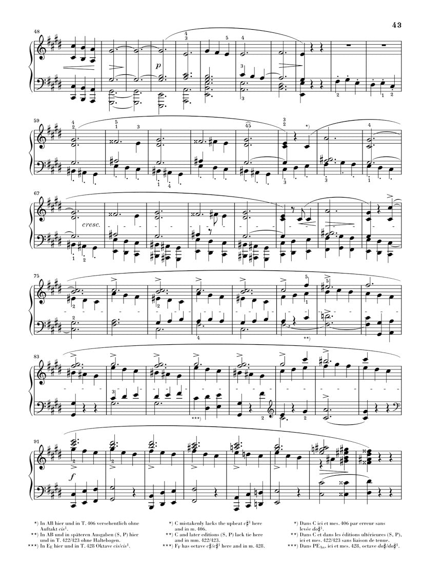 Chopin Scherzi Piano (cloth hardcover)