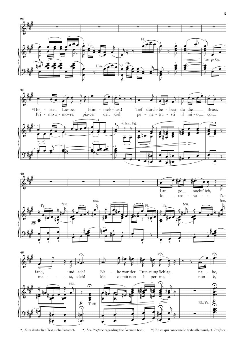 Beethoven Soprano Arias, Duet WoO 93, Trio Op. 116