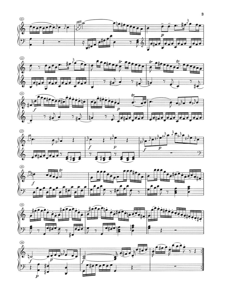 Mozart Piano Sonatas Volume 1 (edition without fingering)