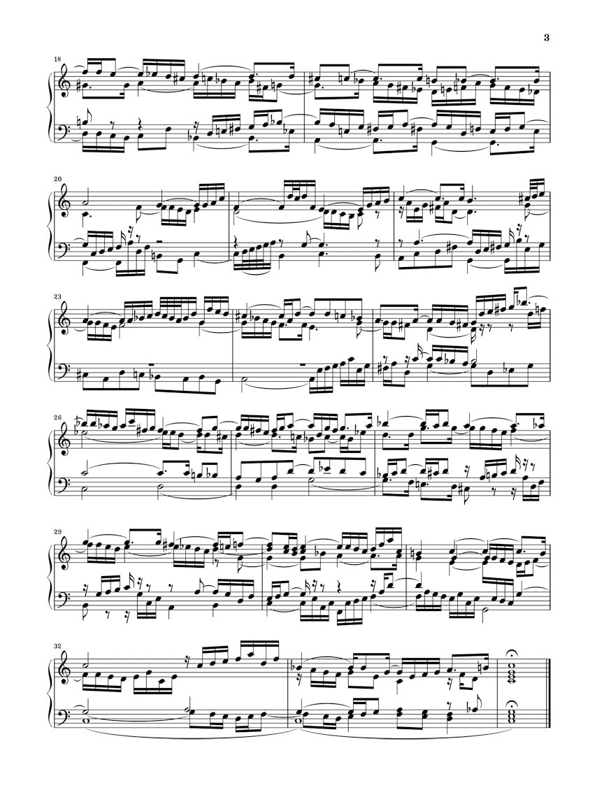 Bach Well-Tempered Clavier BWV 870-893 Part 2 (No Fingering)