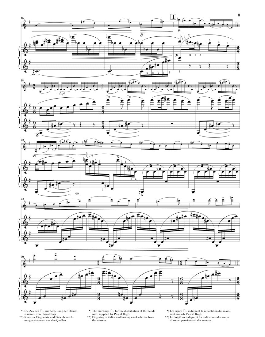 Ravel Violin Sonata In G Major