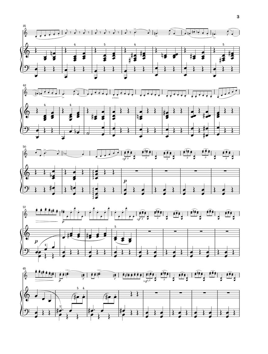 Tchaikovsky Valse-Scherzo Opus 34