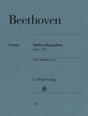 Beethoven Seven Bagatelles Op. 33