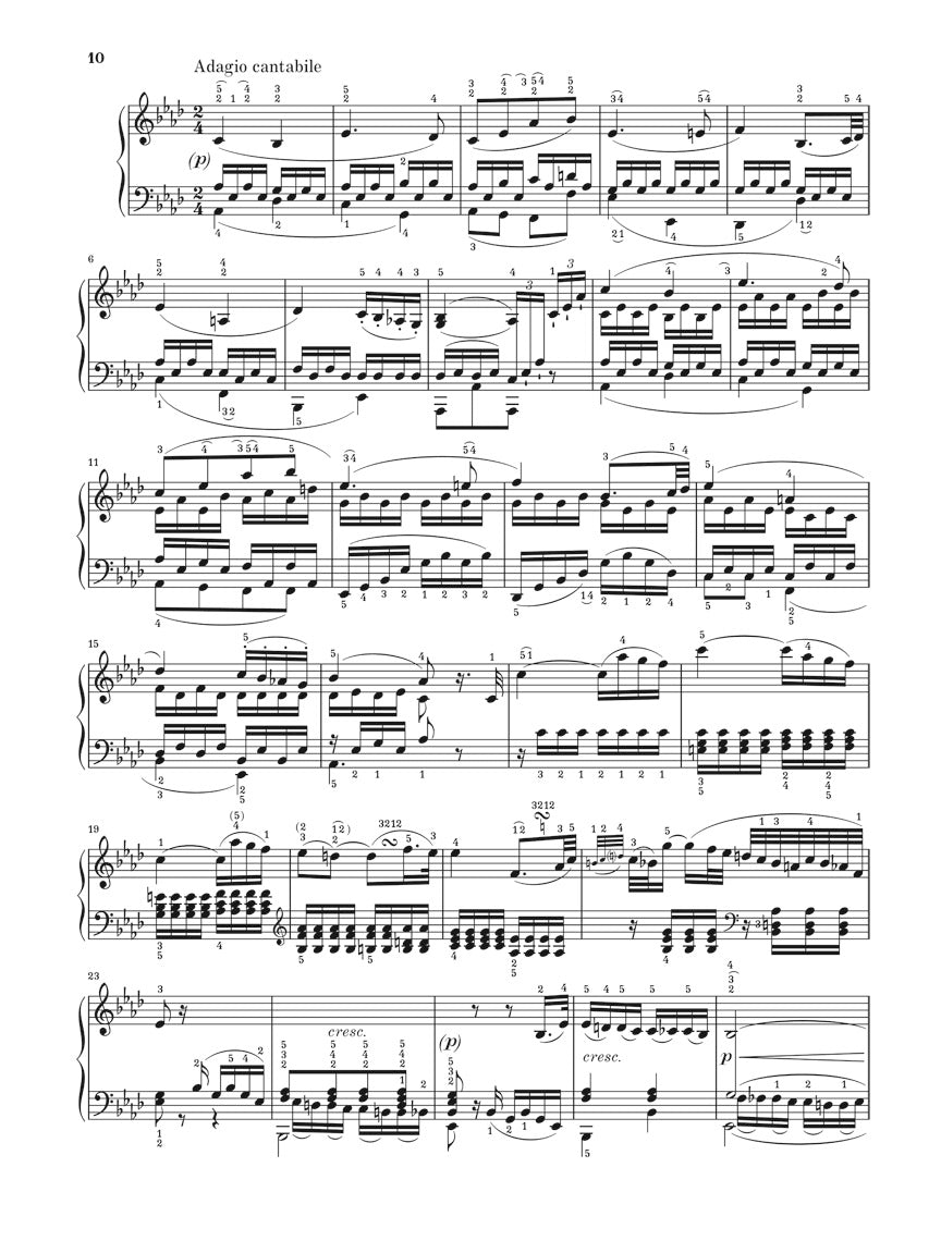 Beethoven Piano Sonata No 8 in C minor Opus 13 (Pathetique)