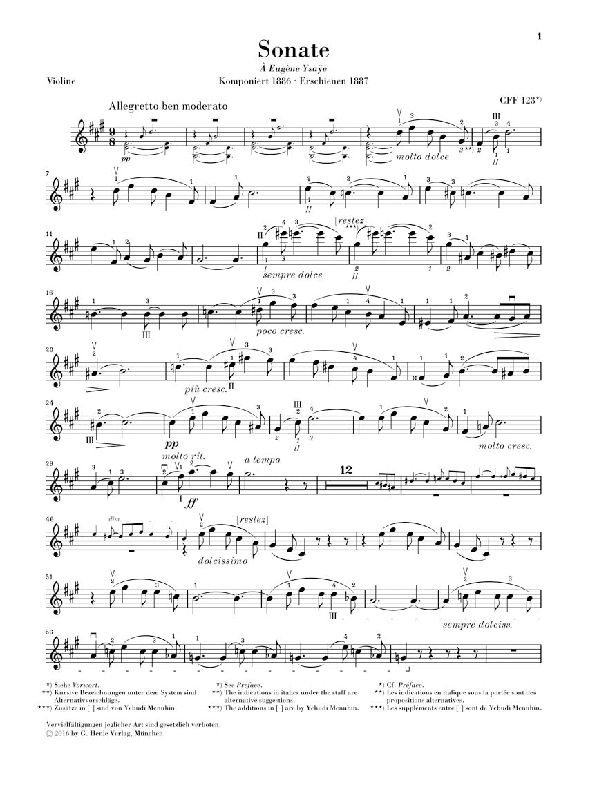 クラシック The Sonatas for Piano and Violin Violin Sonata No. 26 in B-flat Major, K317d - Full Score&quot