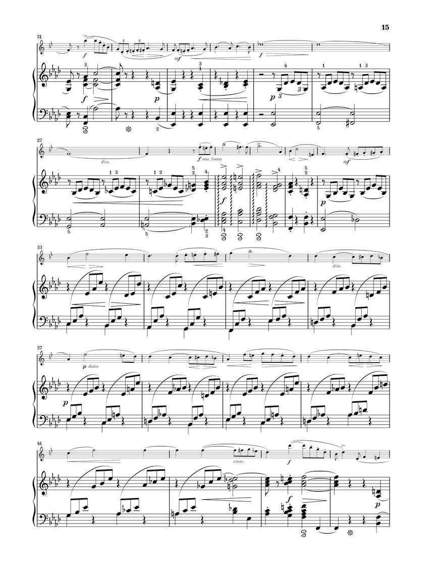 Gade Fantasy Pieces Op. 43 Clarinet And Piano