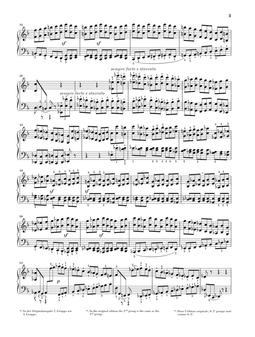 Beethoven Piano Sonata No. 22 F Major Op. 54 Revised Edition Ed. Perahiah