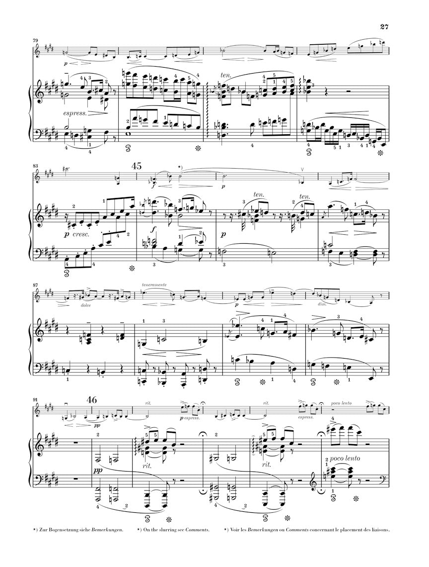 Elgar Violin Sonata Op. 82