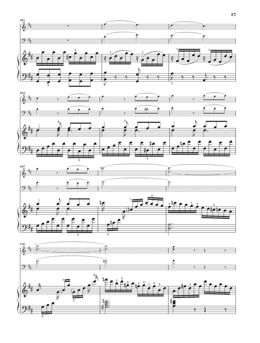 Mozart 3 Movements for Piano Trio (Fragments) K 442