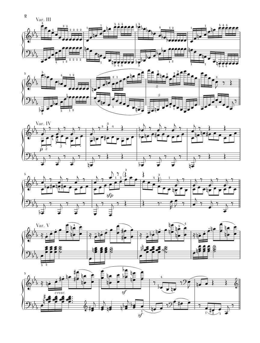 Beethoven 32 Variations in C minor Woo 80